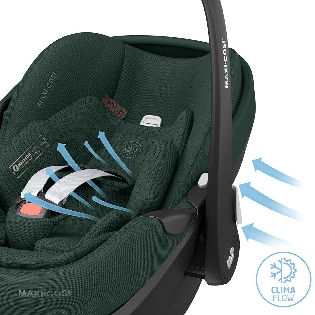 Maxi-Cosi Pebble 360 Pro 2 Car Seat - Twillic Green - Image 3