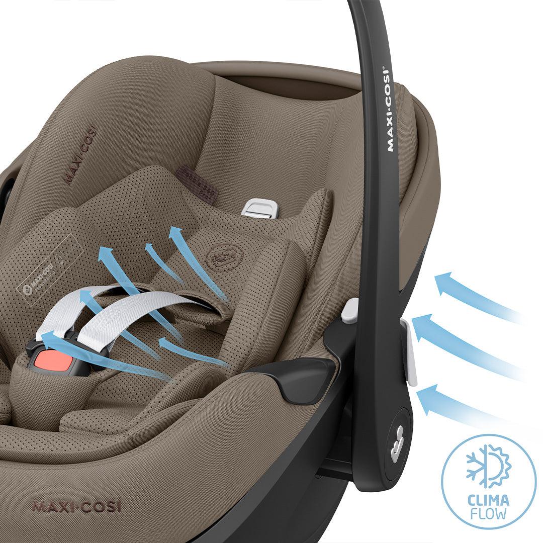 Maxi-Cosi Pebble 360 Pro 2 Car Seat - Twillic Truffle - Image 9