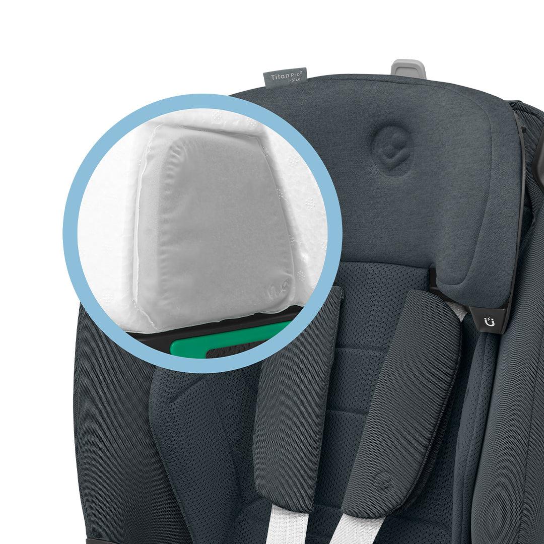 Maxi-Cosi Titan Pro2 i-Size Car Seat - Authentic Graphite 2 - Image 12