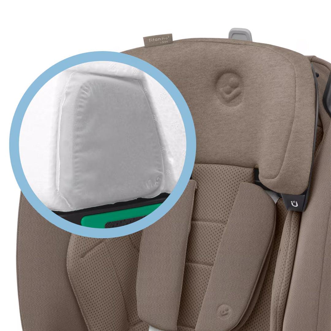 Maxi-Cosi Titan Pro2 i-Size Car Seat - Authentic Truffle - Image 13