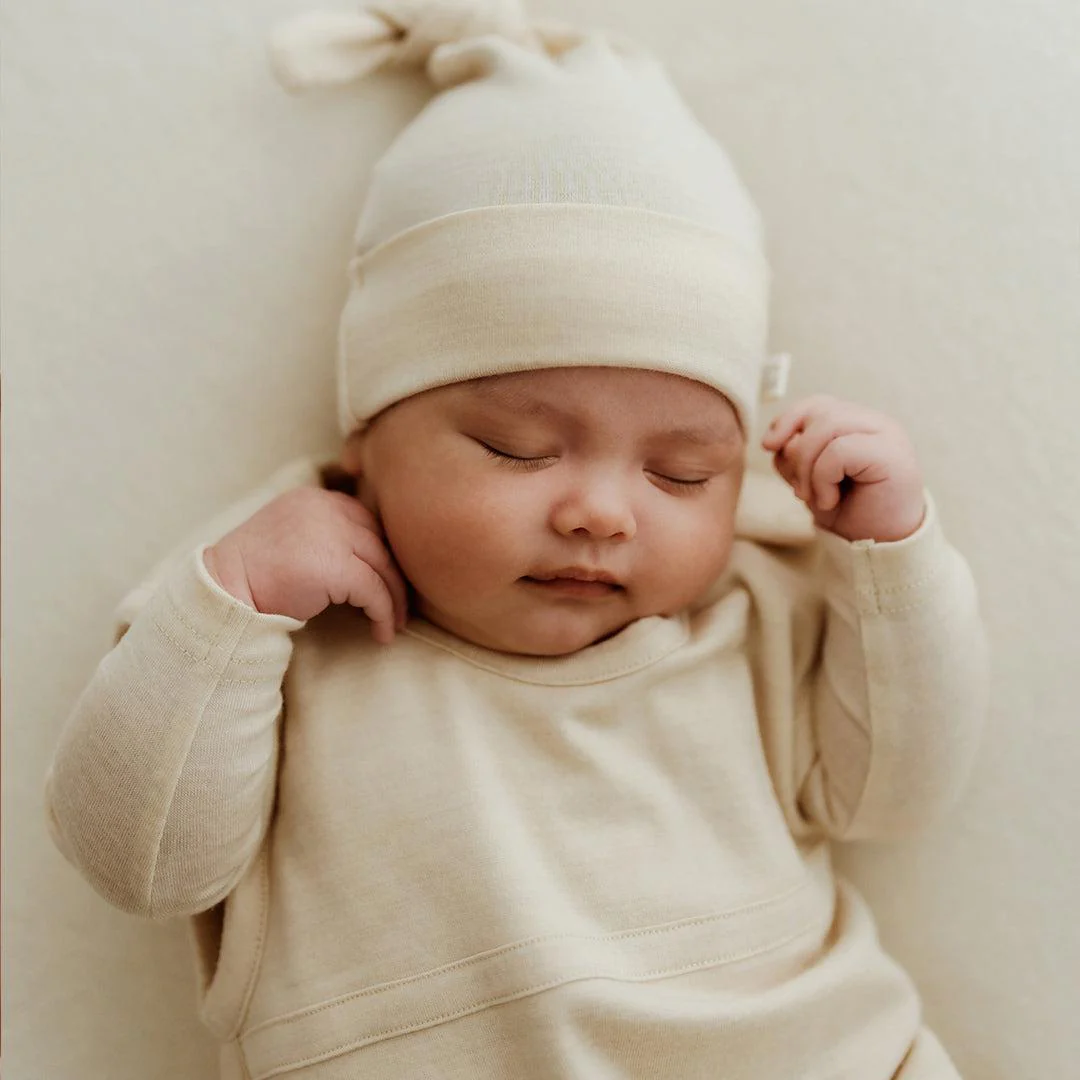 Merino Kids Cocooi Sleeping Bag - Natural - Image 3