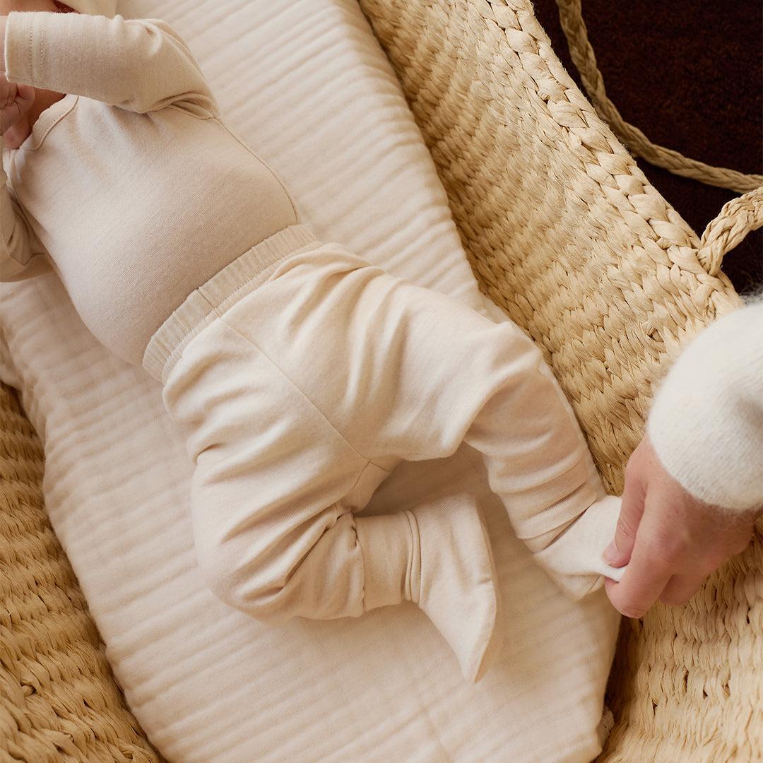 Merino Kids Merino Legging - Natural - Image 3