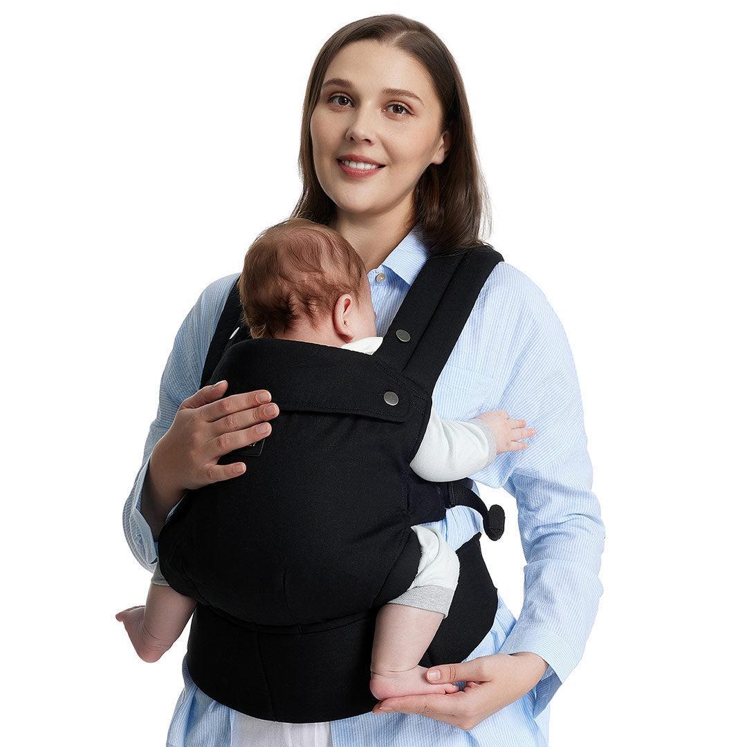 Momcozy Baby Carrier 3M+ - Cotton Black - Image 7