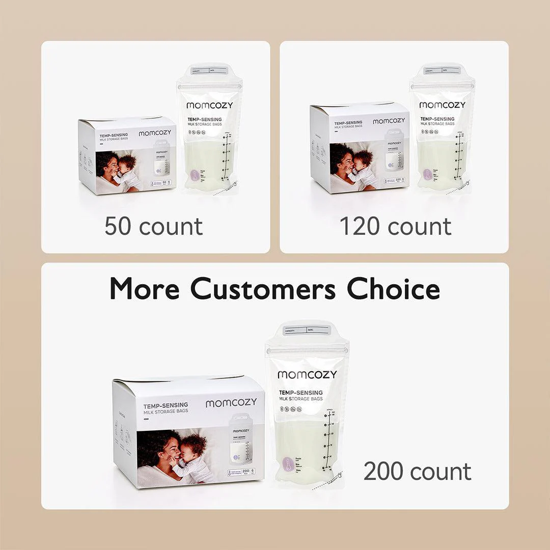 Momcozy Breastmilk Bag 50pcs - Image 7