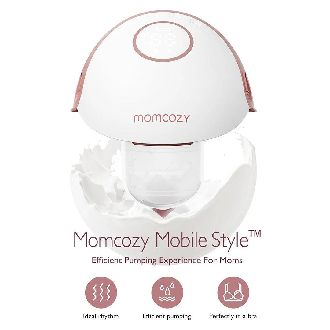 Momcozy M6 Double Breast Pump - White - Image 4