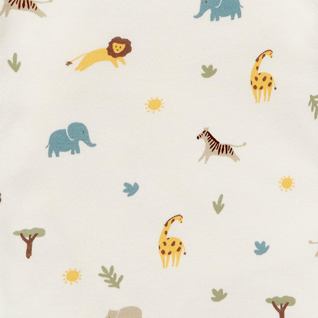 MORI Clever Zip Sleepsuit - Safari - Image 5