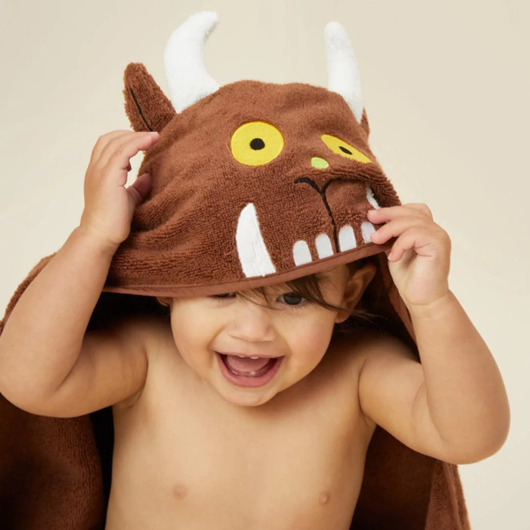 MORI Gruffalo Hooded Toddler Towel - The Gruffalo - Image 5