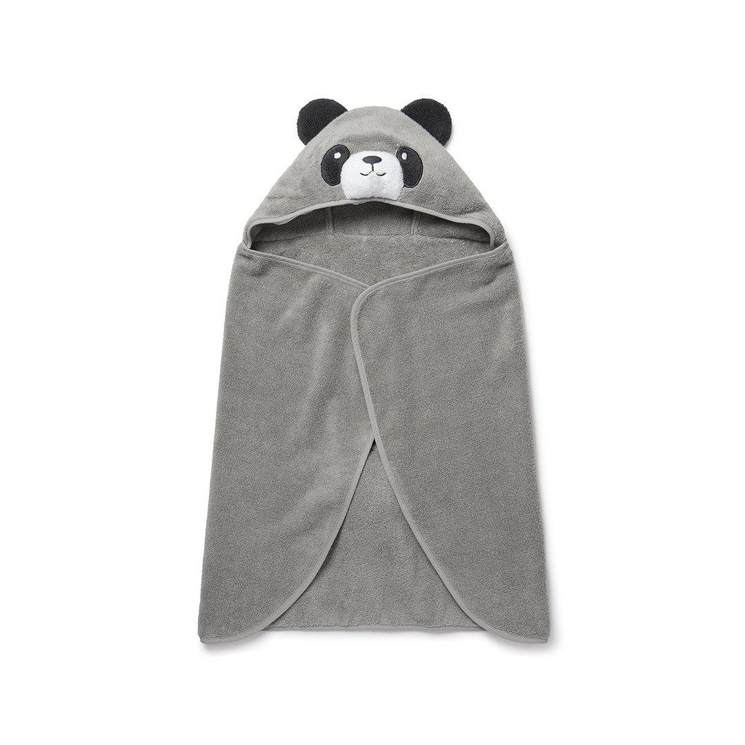 MORI Hooded Toddler Bath Towel - Panda
