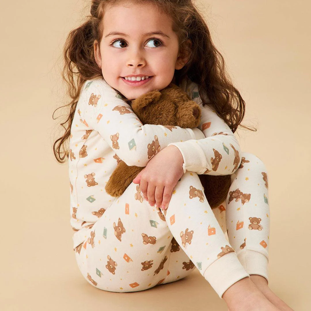 MORI Teddy Bear Pyjamas - Teddy Bear Print - Image 2