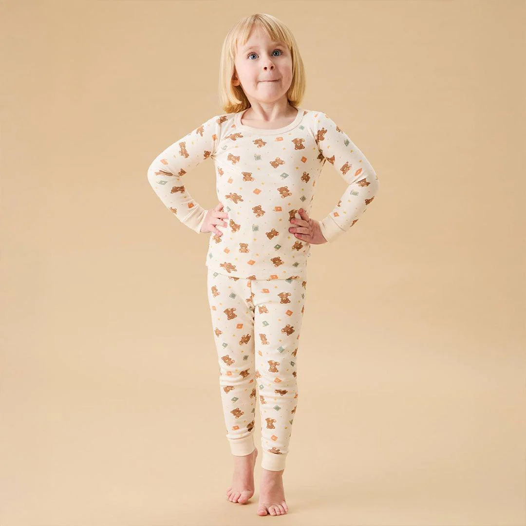 MORI Teddy Bear Pyjamas - Teddy Bear Print - Image 3