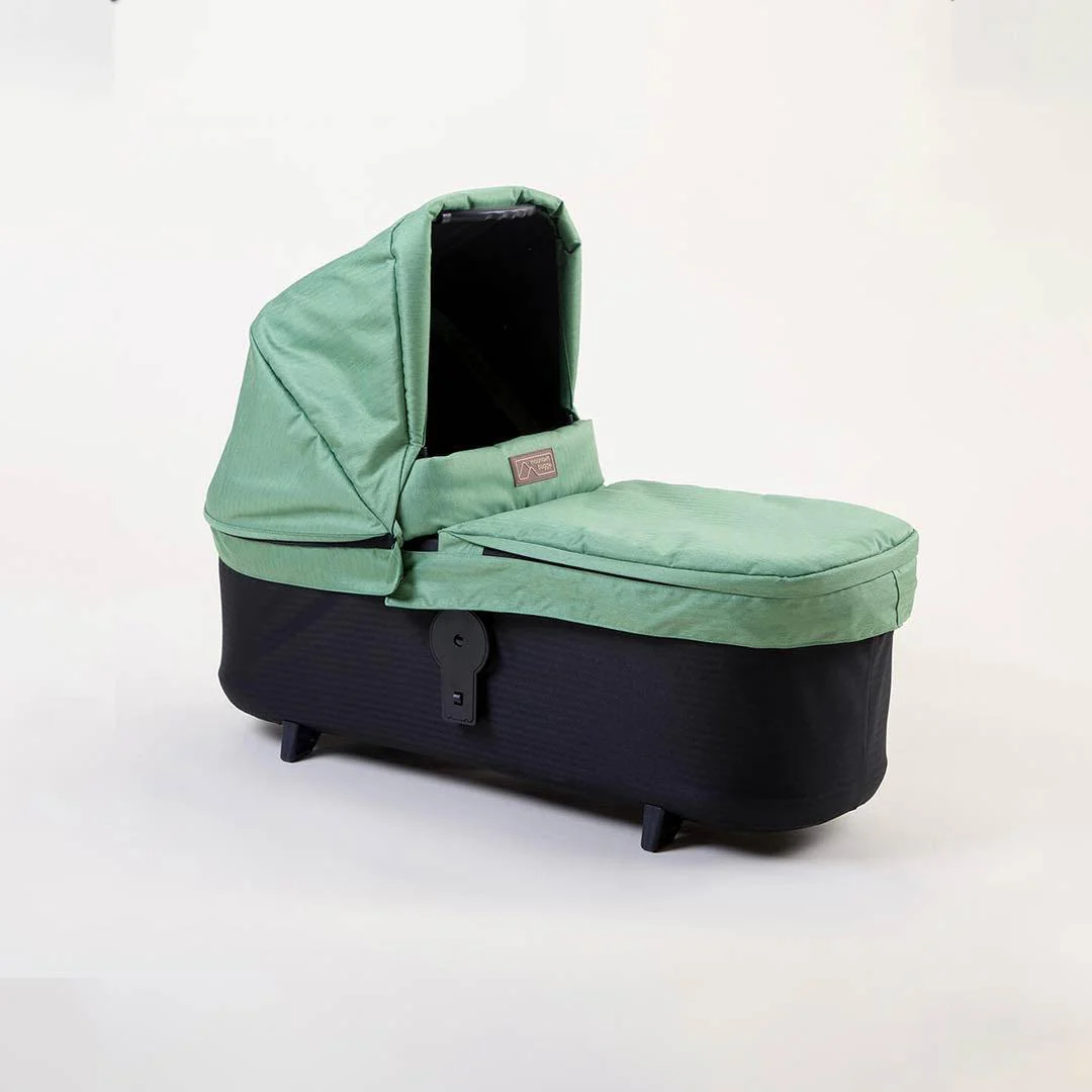 Mountain Buggy Duet V4 Carrycot Plus Heritage Collection - Matcha