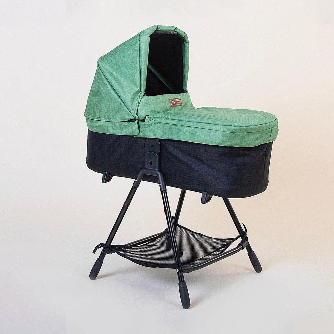 Mountain Buggy Duet V4 Carrycot Plus Heritage Collection - Matcha - Image 2