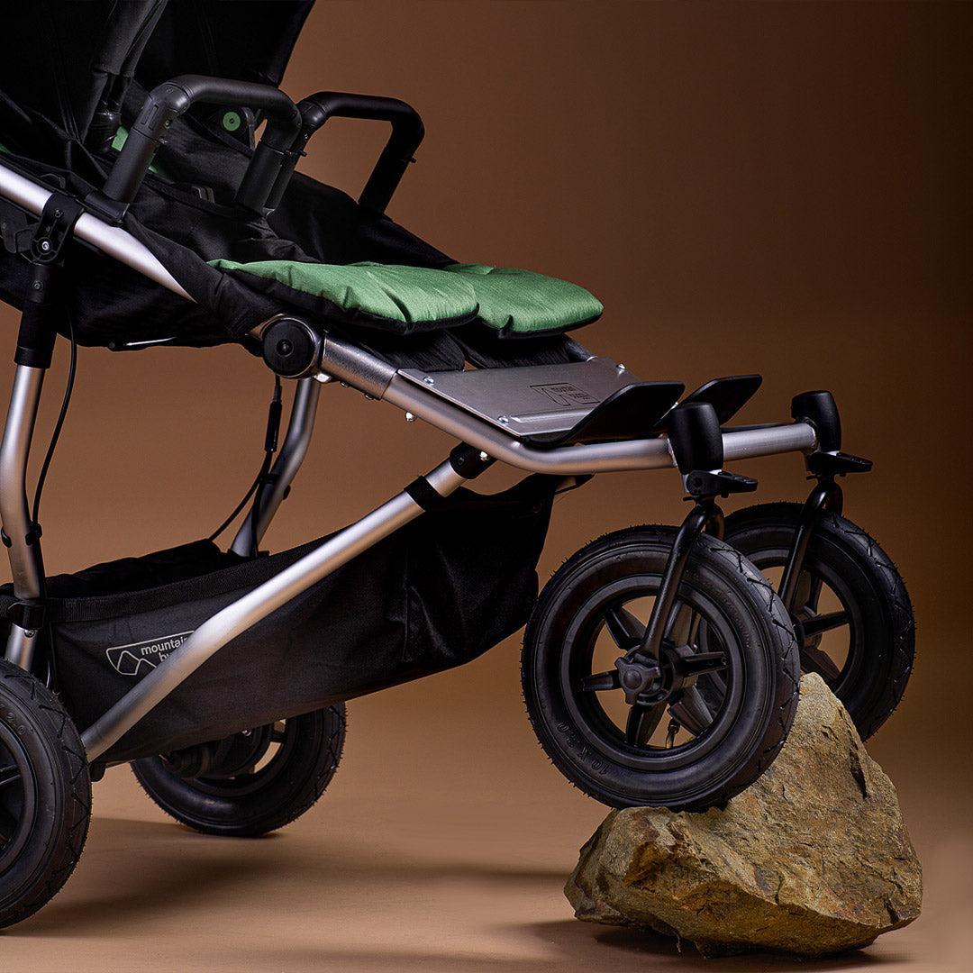 Mountain Buggy Duet V4 Pushchair Heritage Collection - Caviar - Image 2