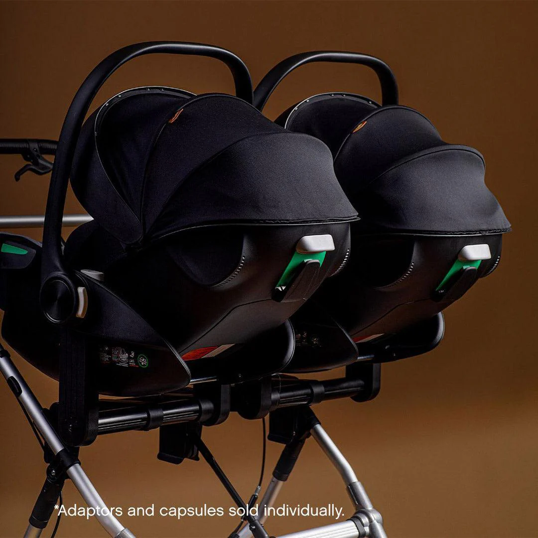 Mountain Buggy Duet V4 Pushchair Heritage Collection - Caviar - Image 10