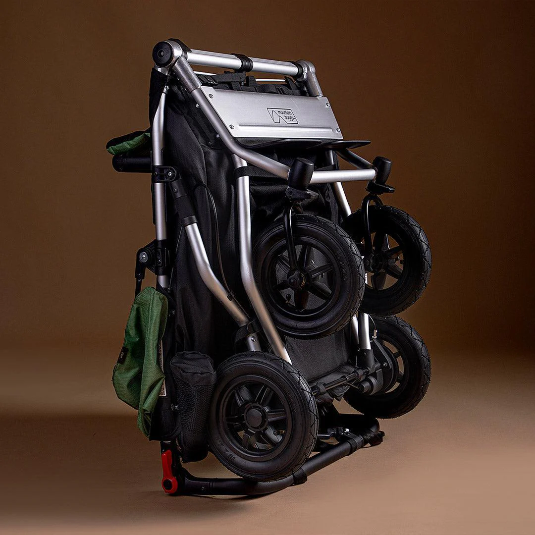 Mountain Buggy Duet V4 Pushchair Heritage Collection - Caviar - Image 3
