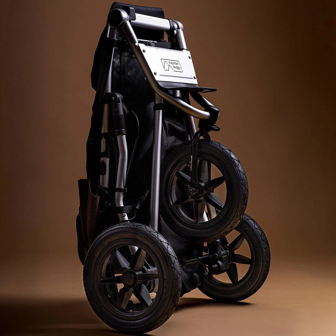Mountain Buggy Urban Jungle V4 Pushchair Heritage Collection - Caviar - Image 4