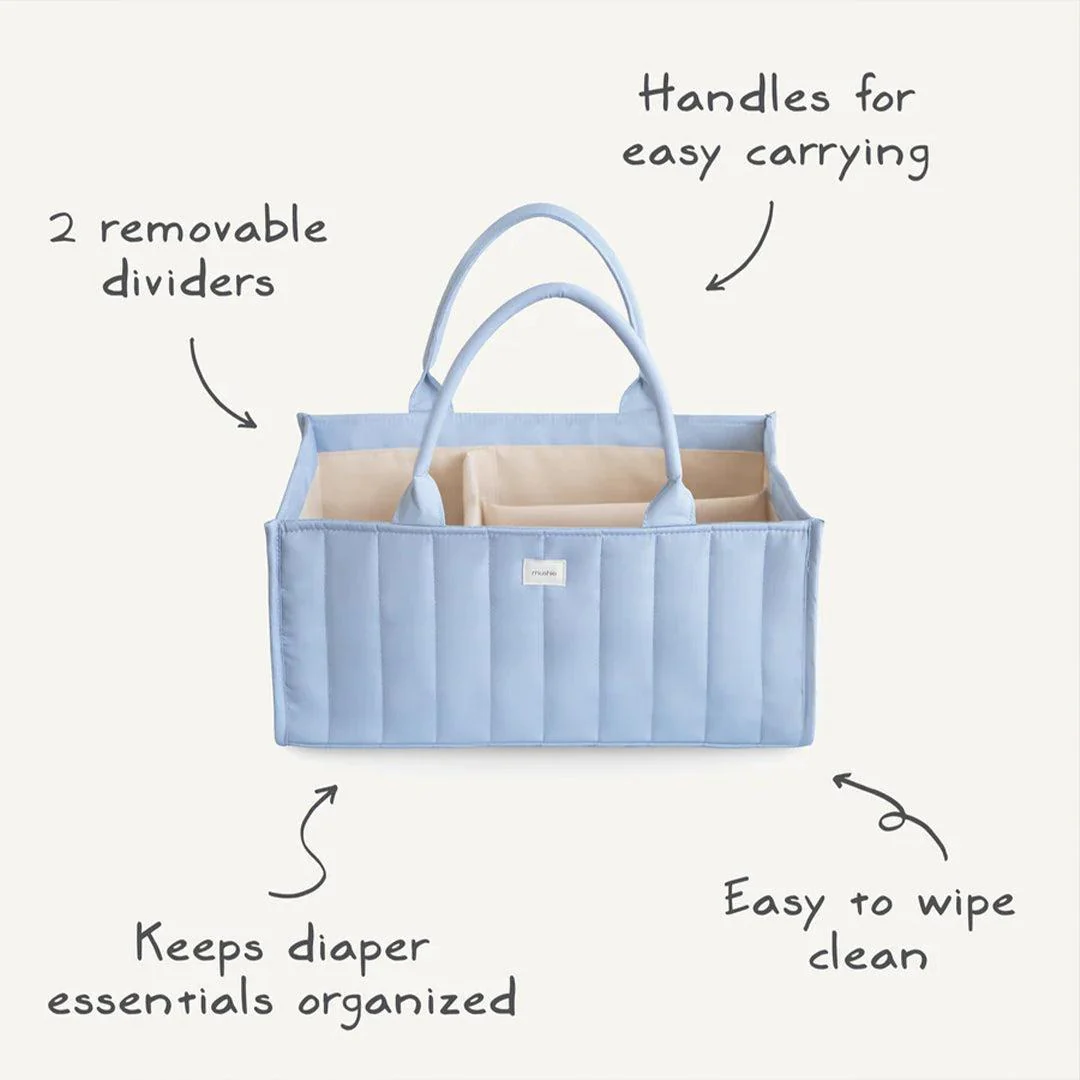 Mushie Nappy Caddy - Blush - Image 3
