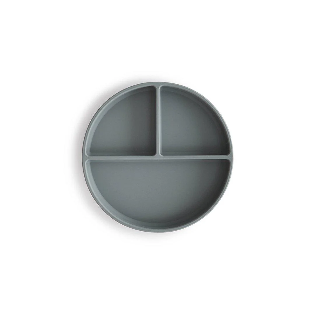 Mushie Silicone Suction Plate - Stone