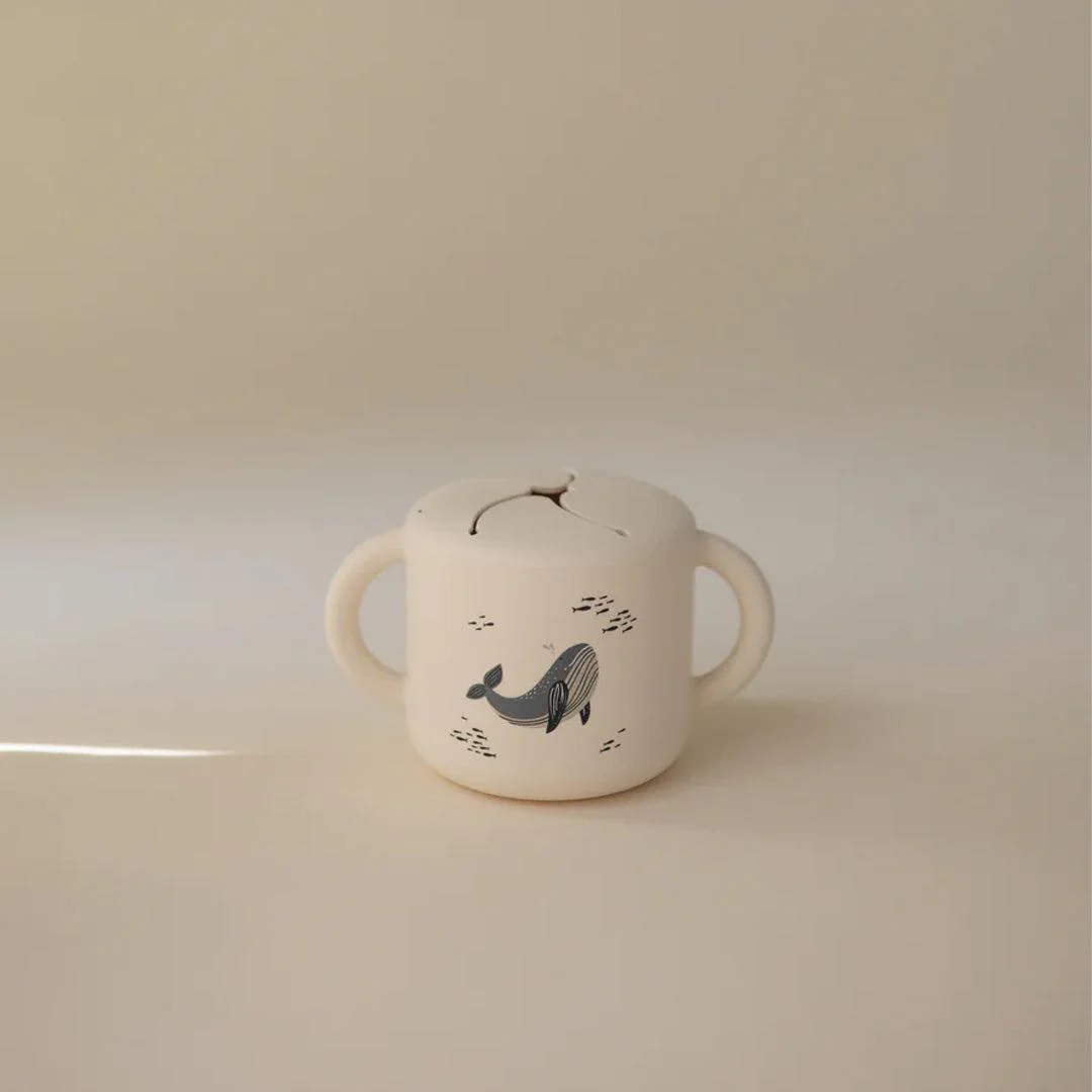 Mushie Snack Cups - Whales - Image 2