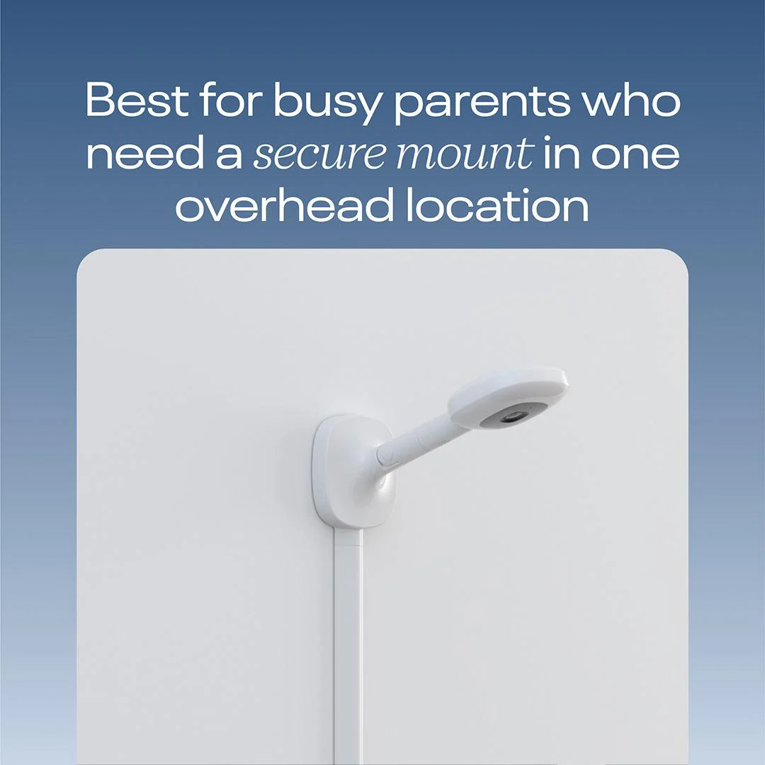 Nanit Pro Baby Monitor + Wall Mount - White - Image 7