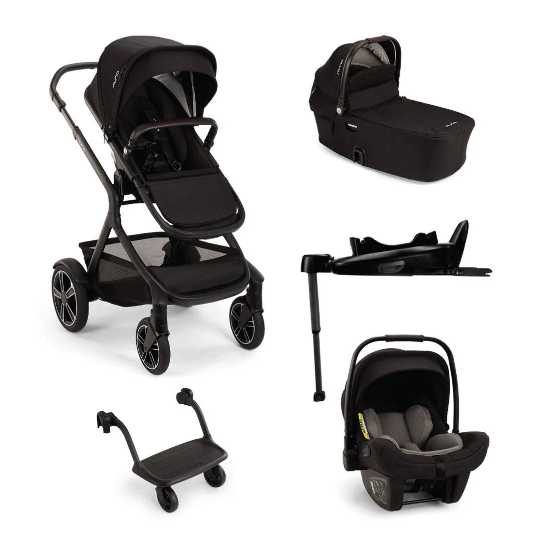 Nuna DEMI NEXT + PIPA NEXT Travel System  - Caviar