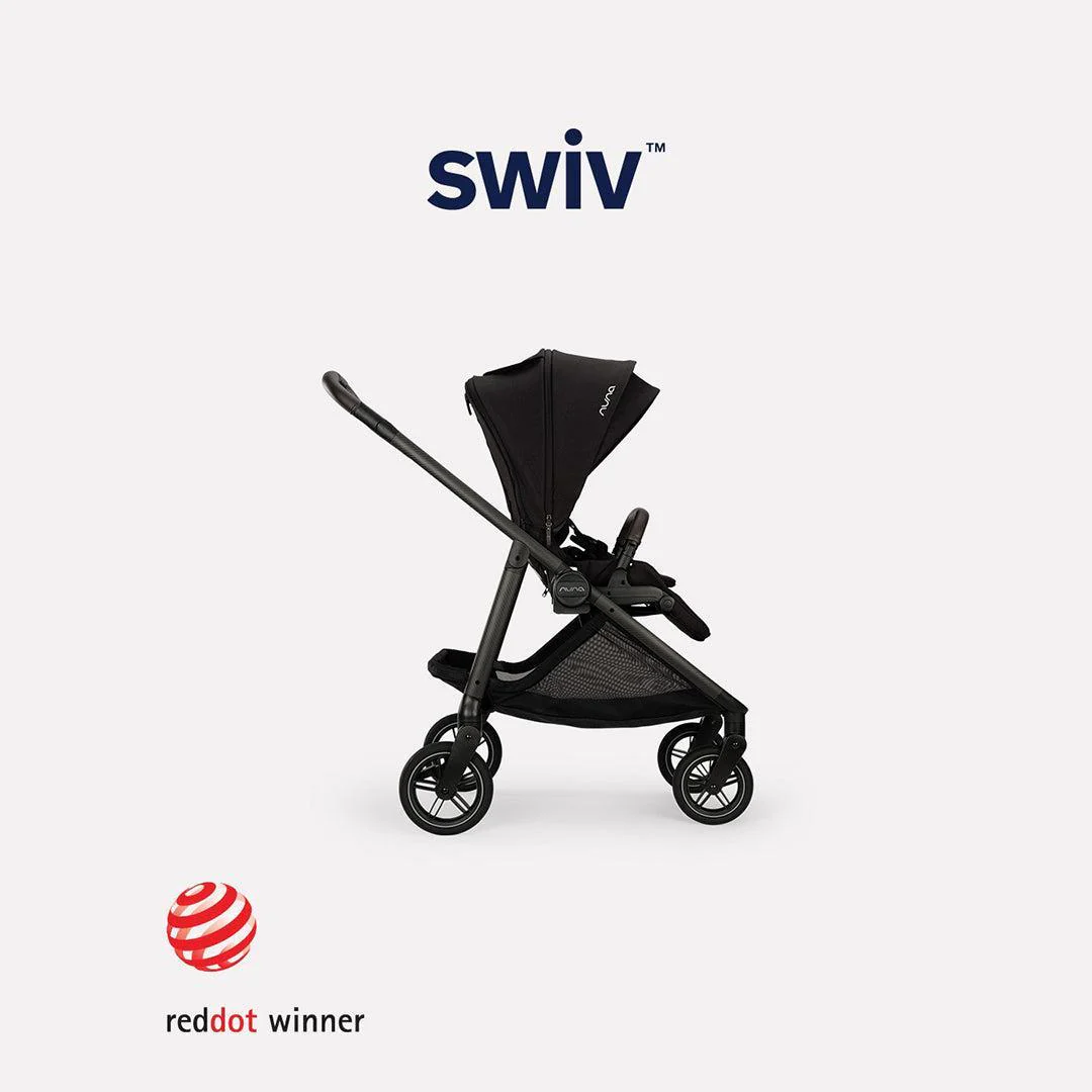 Nuna SWIV Stroller  - Caviar - Image 5