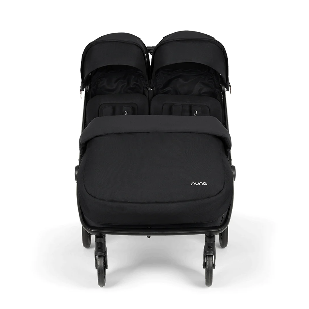 Nuna Trvl Dubl Footmuff - Caviar - Image 5