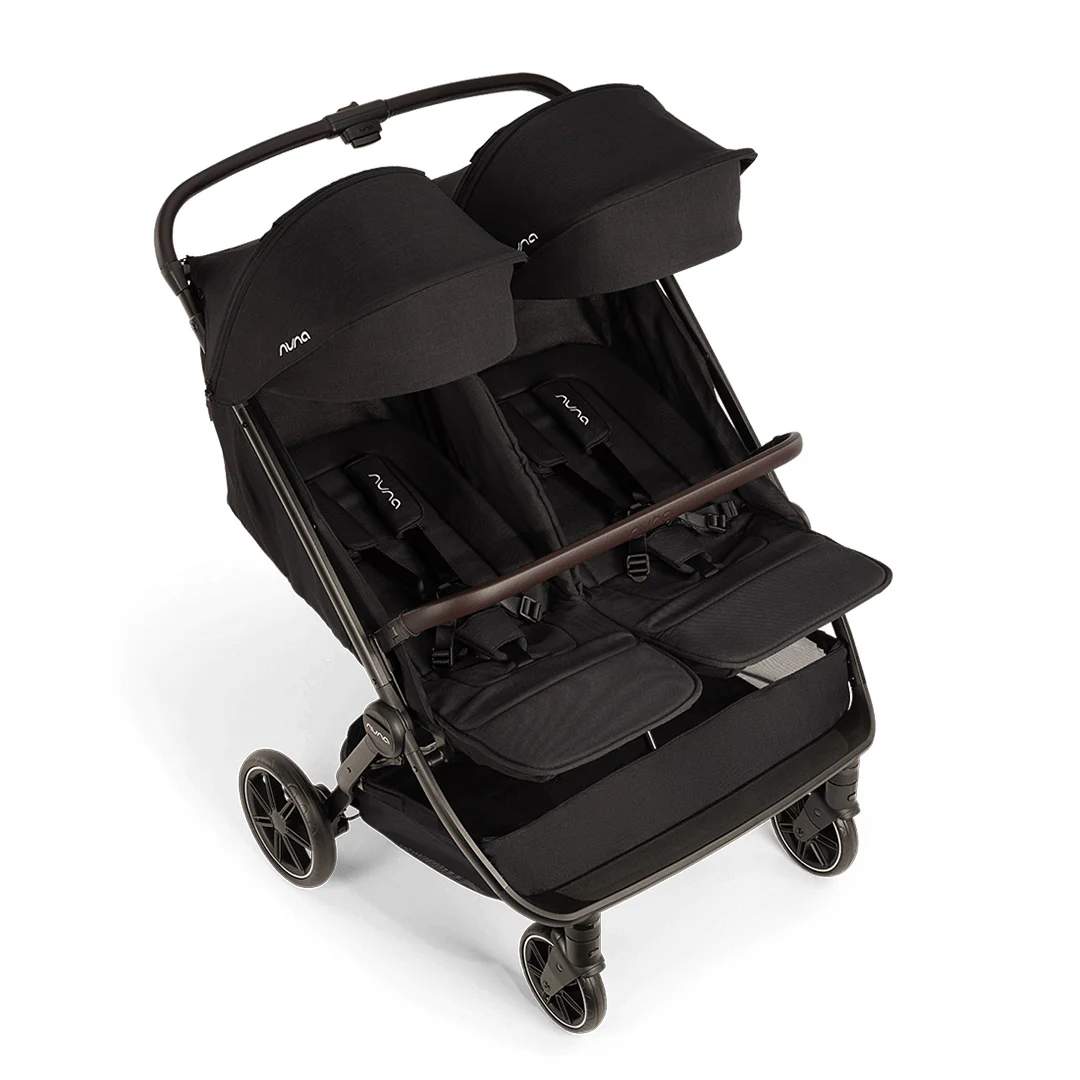 Nuna TRVL DUBL Pushchair - Caviar - Image 15
