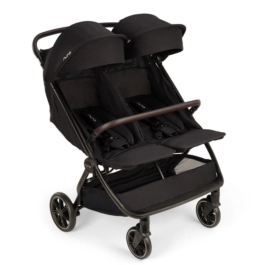 Nuna TRVL DUBL Pushchair - Caviar - Image 16