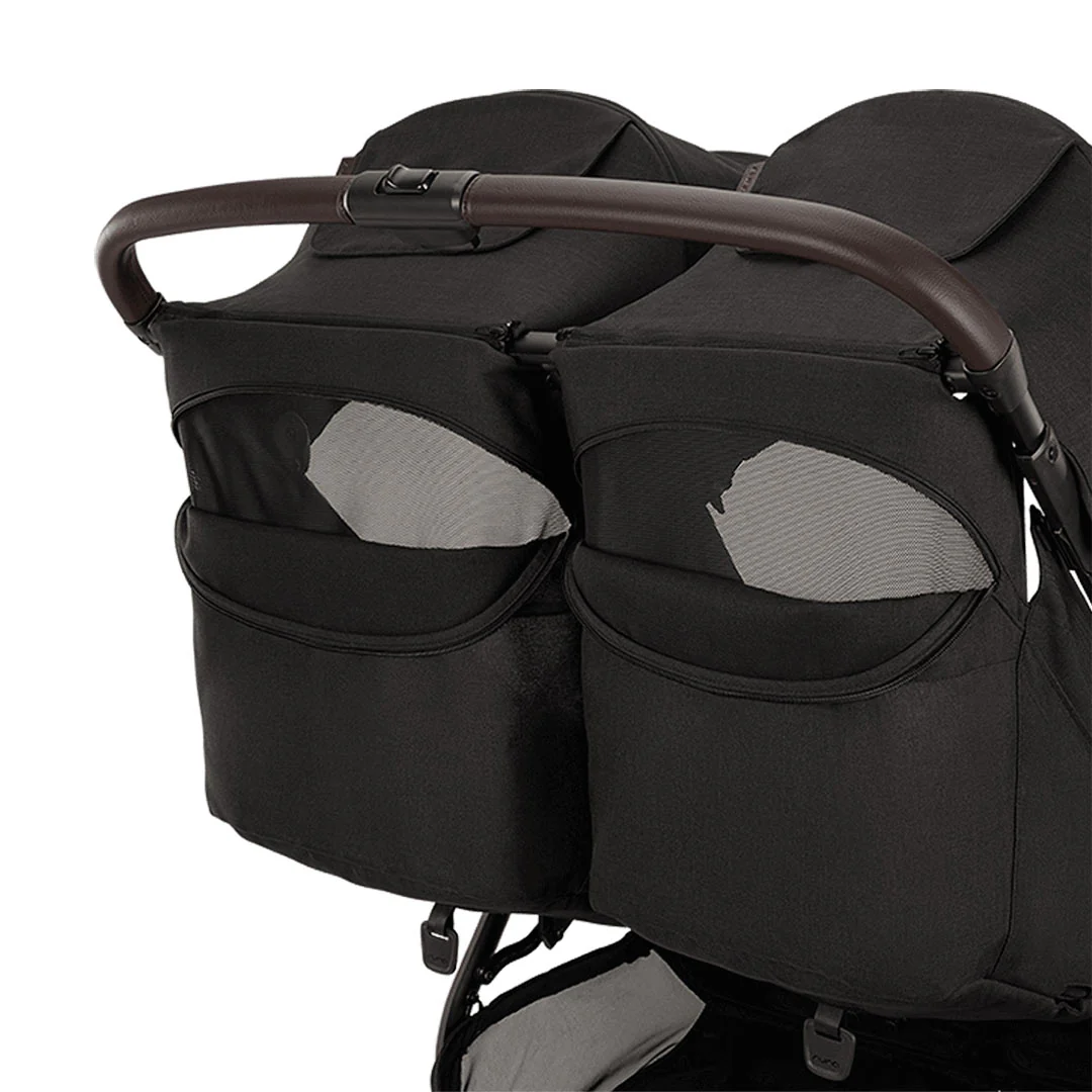 Nuna TRVL DUBL Pushchair - Caviar - Image 18