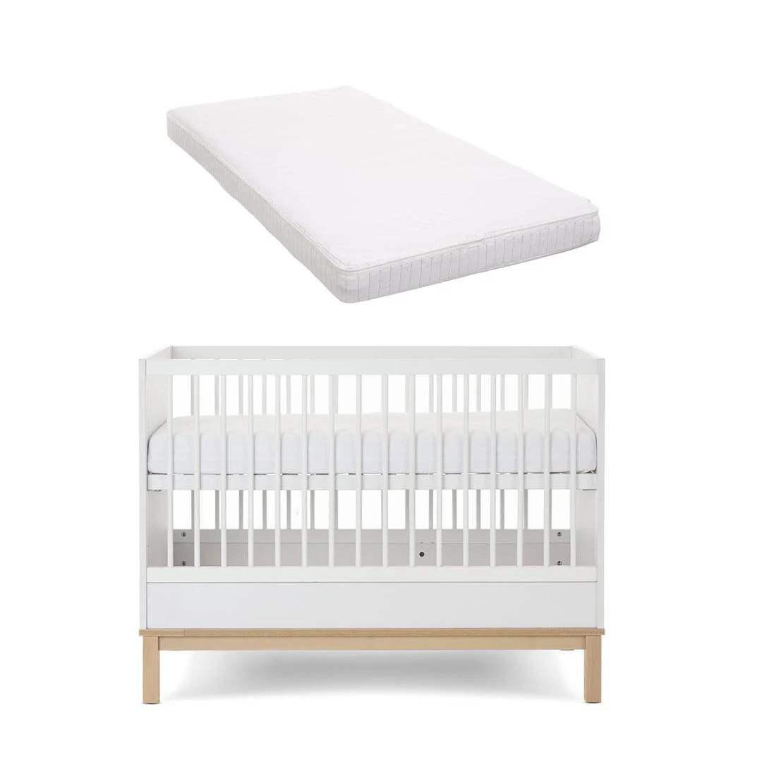 Obaby Astrid Mini Cot Bed - White - Image 9