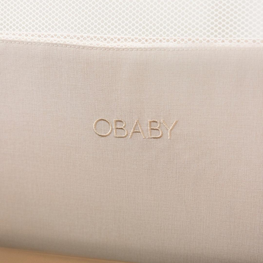 Obaby Cloud Bedside Crib - Oatmeal - Image 11