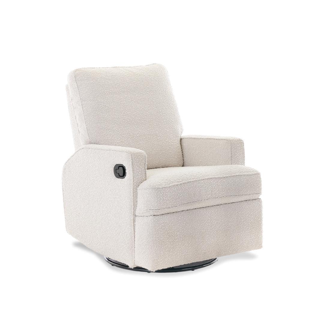 Obaby Madison Swivel Glider Recliner Chair - Bouclé Style