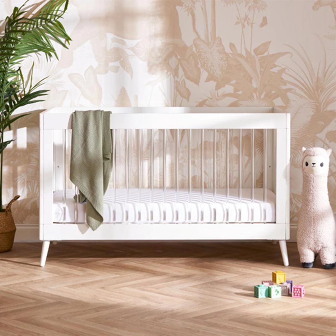 Obaby Maya 2 Piece Room Set - White + Acrylic - Image 2