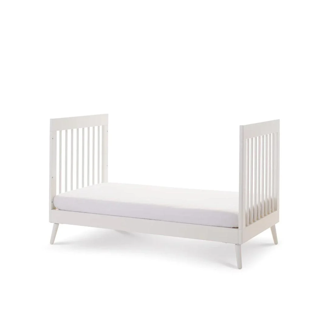 Obaby Maya Cot Bed - Nordic White - Image 7