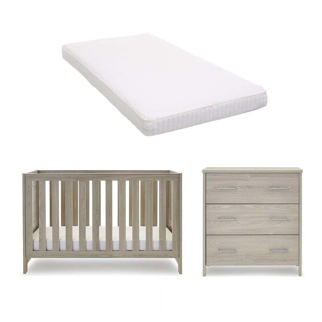 Obaby Nika 2 Piece Room Set - Grey Wash - Image 10