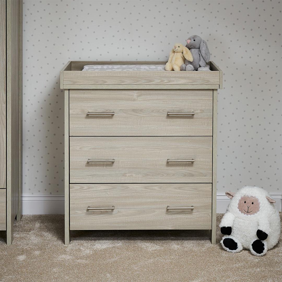 Obaby Nika 2 Piece Room Set - Grey Wash - Image 4