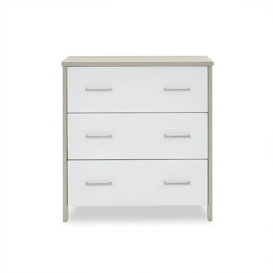 Obaby Nika 2 Piece Room Set - Grey Wash + White - Image 6
