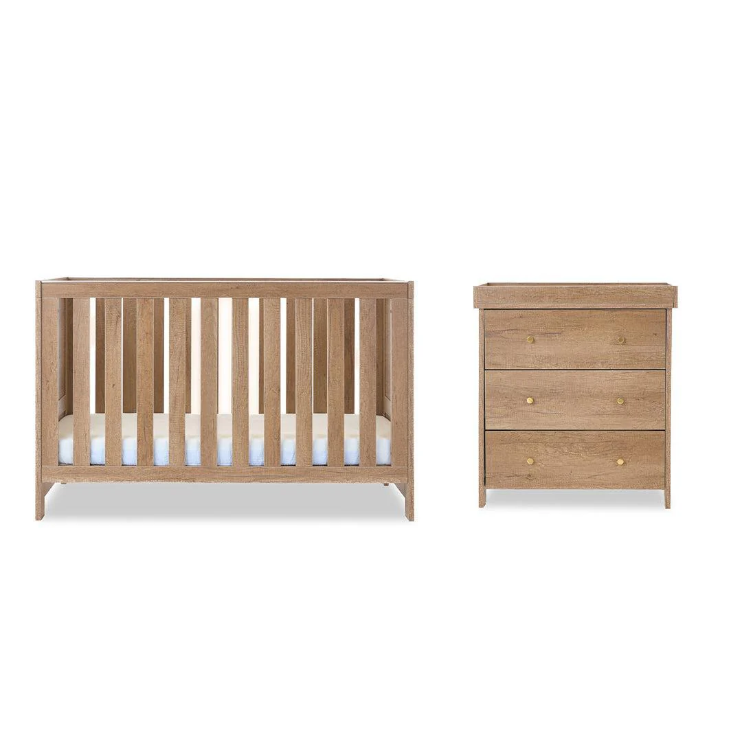 Obaby Nika 2 Piece Room Set - Oak