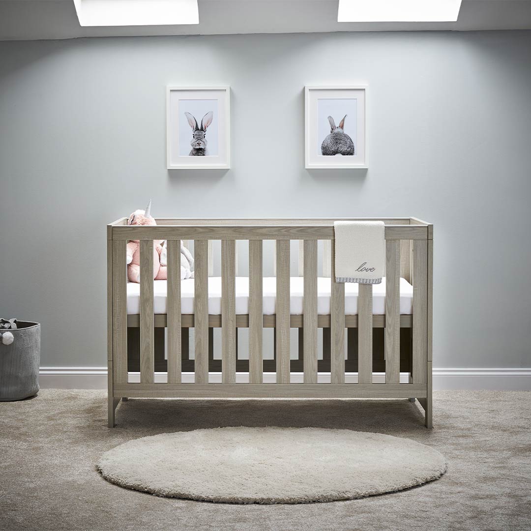 Obaby Nika 3 Piece Room Set - Grey Wash - Image 3