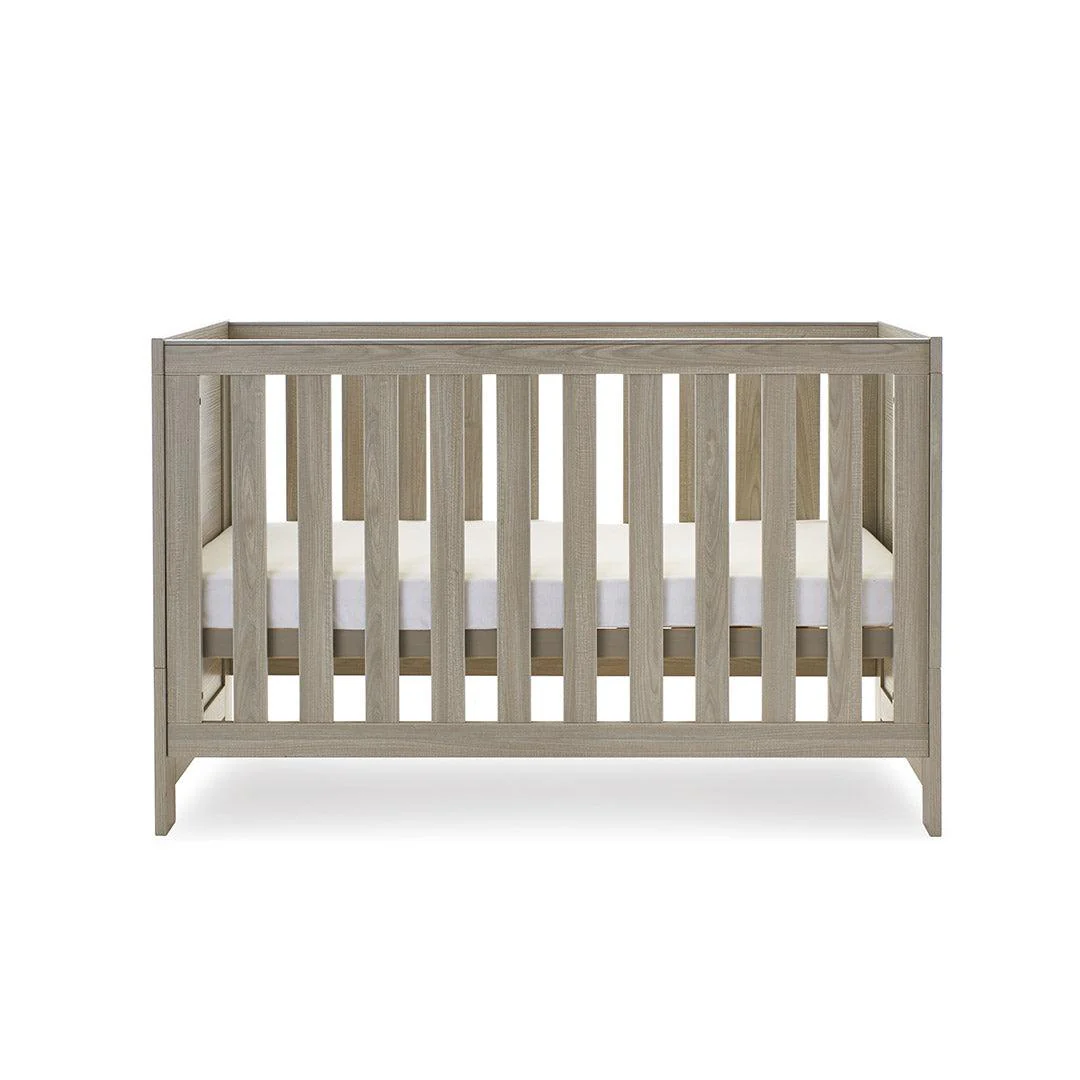 Obaby Nika Cot Bed - Grey Wash - Image 5