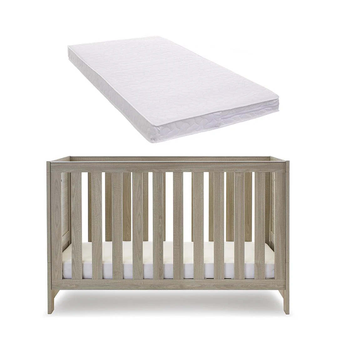 Obaby Nika Cot Bed - Grey Wash - Image 6