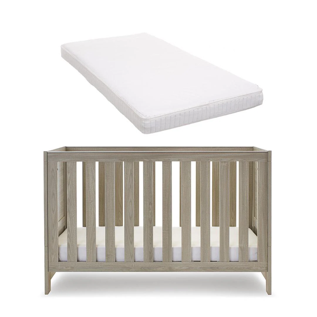 Obaby Nika Cot Bed - Grey Wash - Image 8