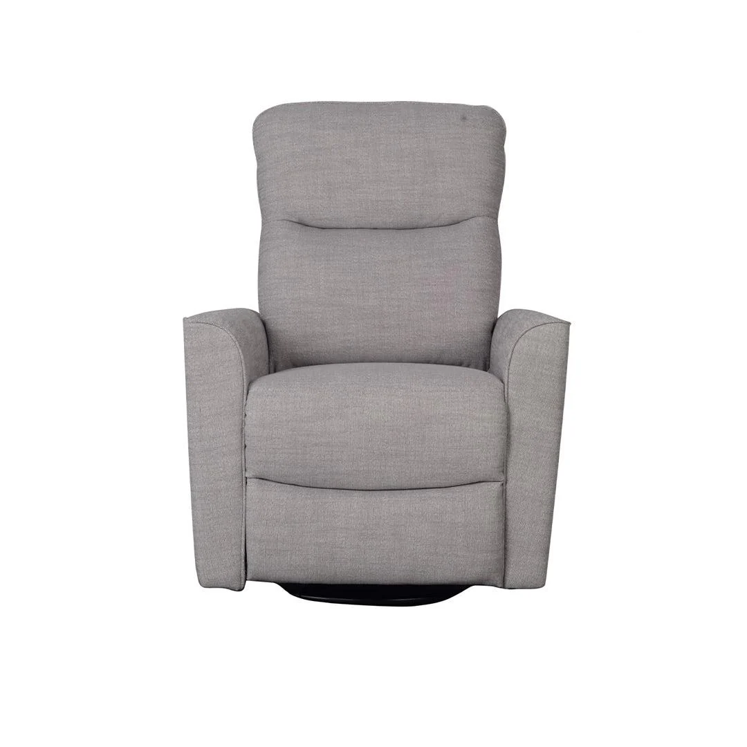 Obaby Savannah Swivel Glider Recliner Chair - Pebble