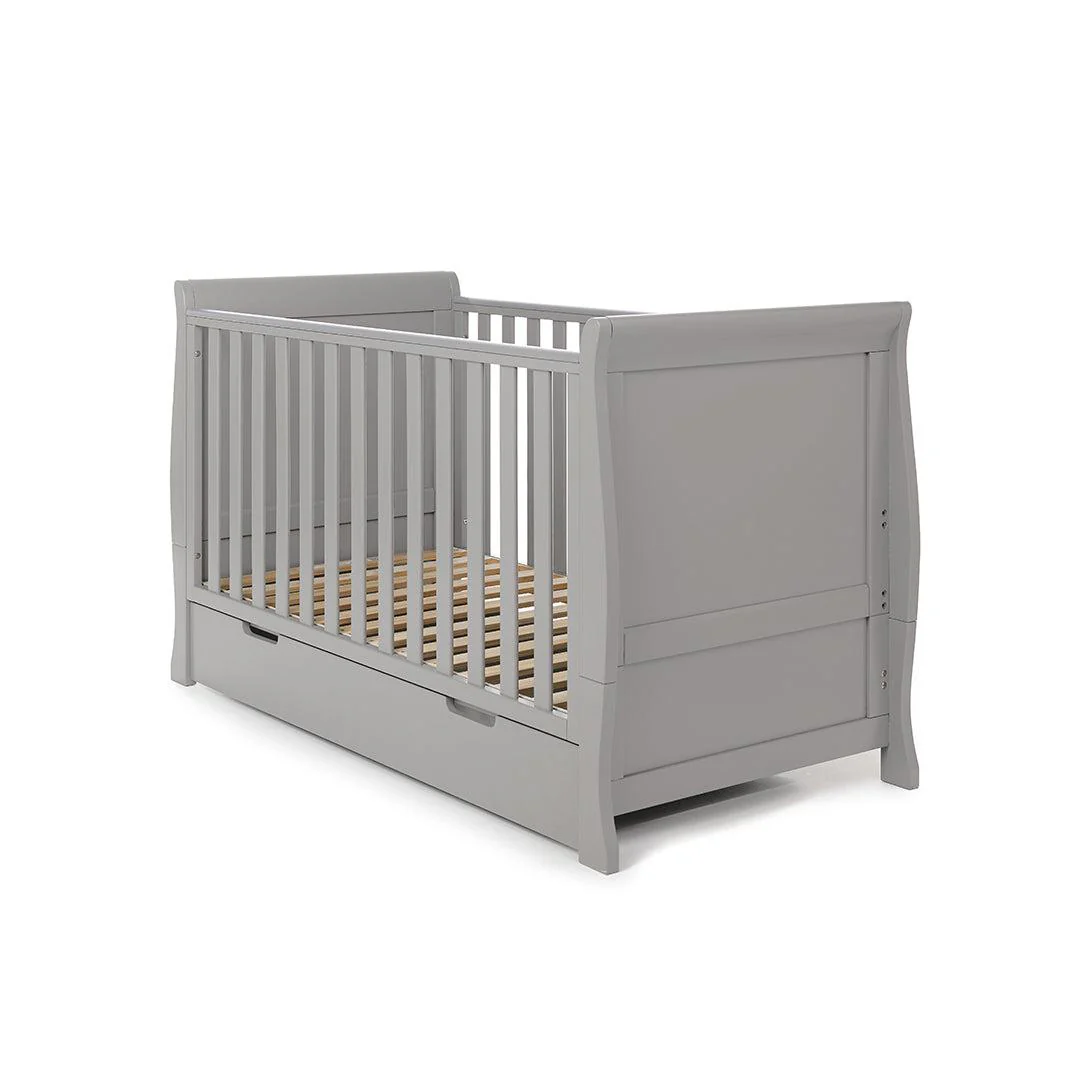 Obaby Stamford Classic Cot Bed - Warm Grey - Image 8