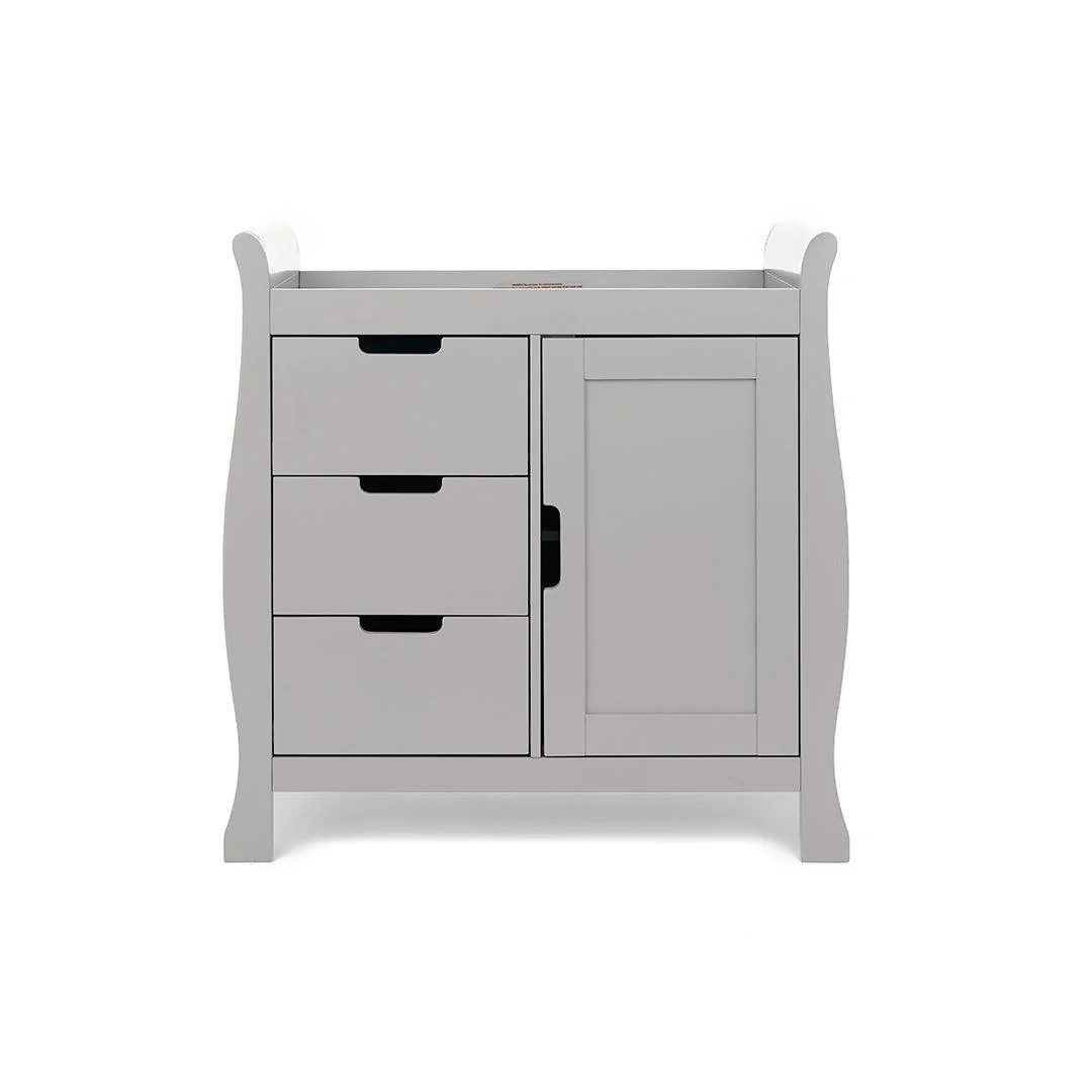 Obaby Stamford Luxe 2 Piece Room Set - Warm Grey - Image 3