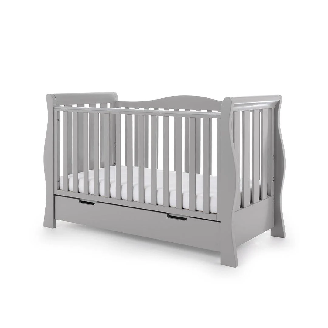 Obaby Stamford Luxe 2 Piece Room Set - Warm Grey - Image 5