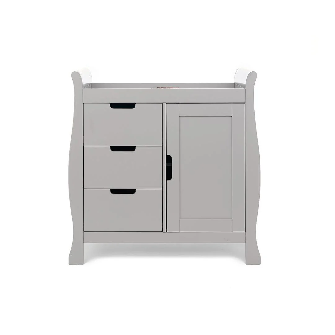 Obaby Stamford Luxe 3 Piece Room Set - Warm Grey - Image 4
