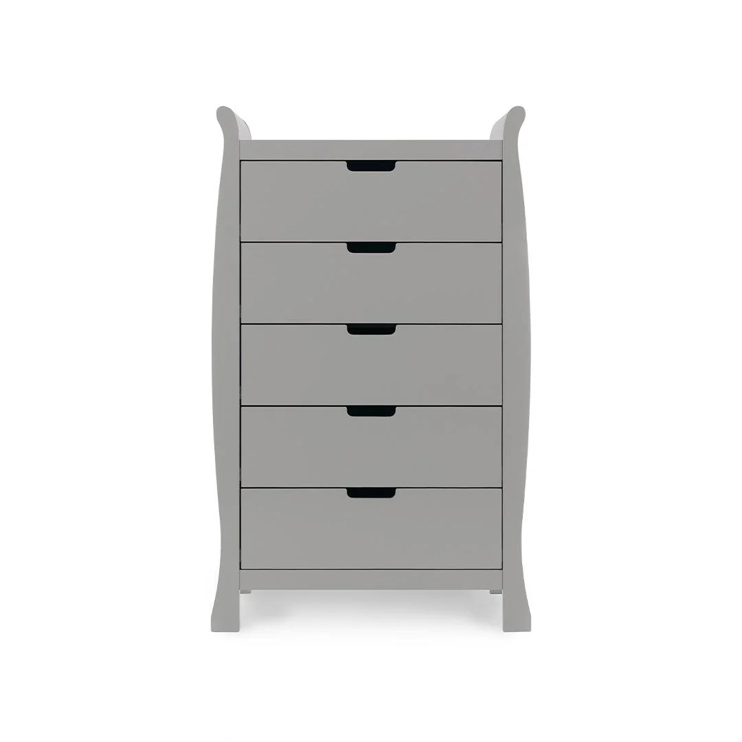 Obaby Stamford Luxe 4 Piece Room Set - Warm Grey - Image 3