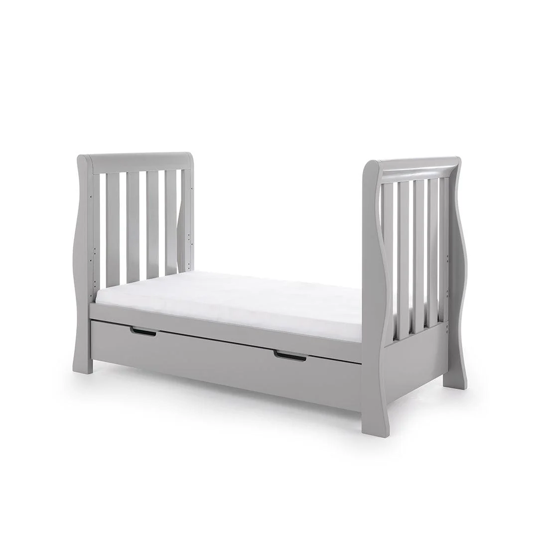 Obaby Stamford Luxe Cot Bed - Warm Grey - Image 4